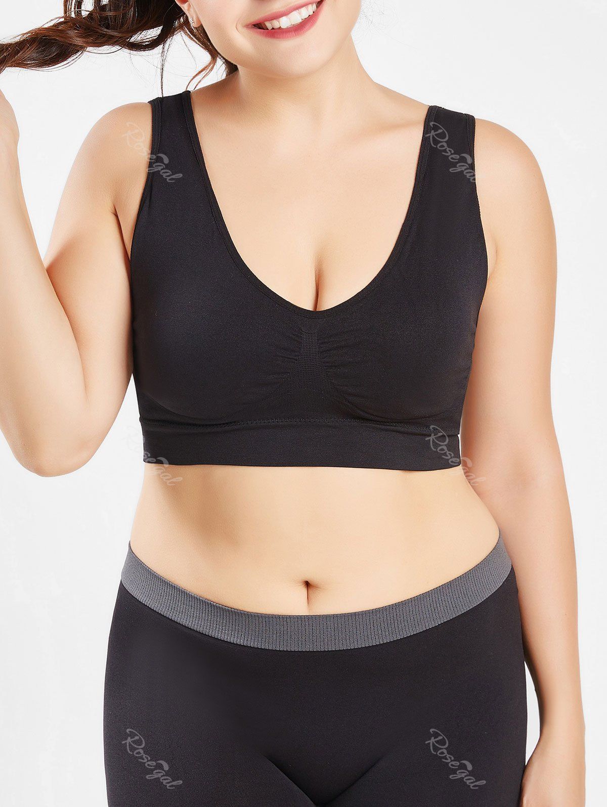 plus size yoga bra