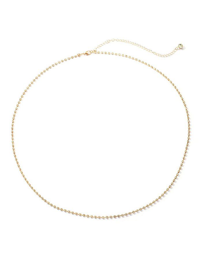 

Full Rhinestone Belly Chain, Gold