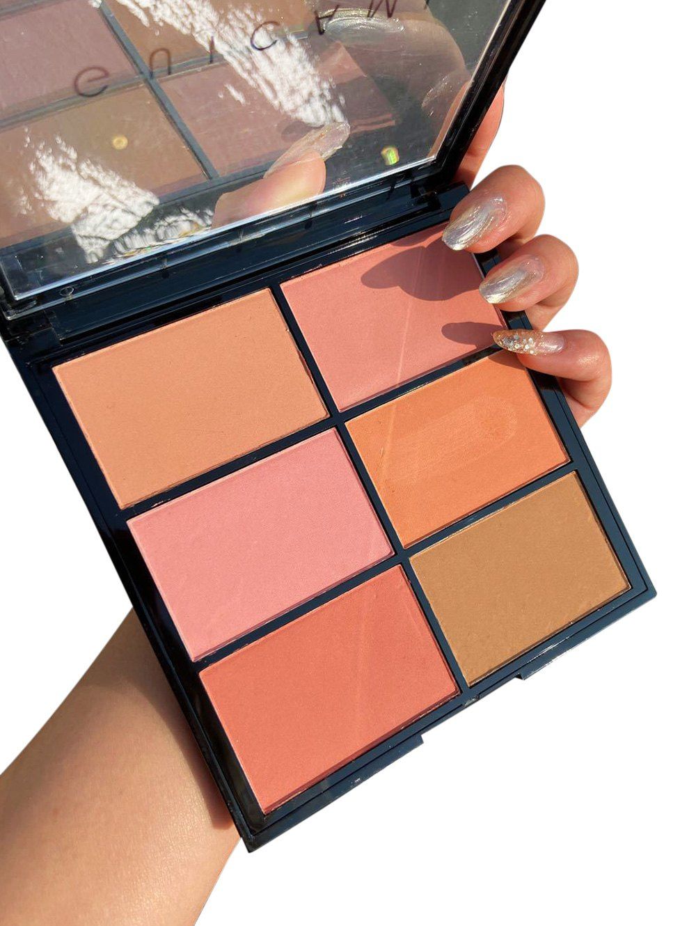 

Beauty Makeup 6 Colors Blush Powder Palette, #001