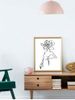 Home Decoration Flower Body Sketch Print Wall Poster -  