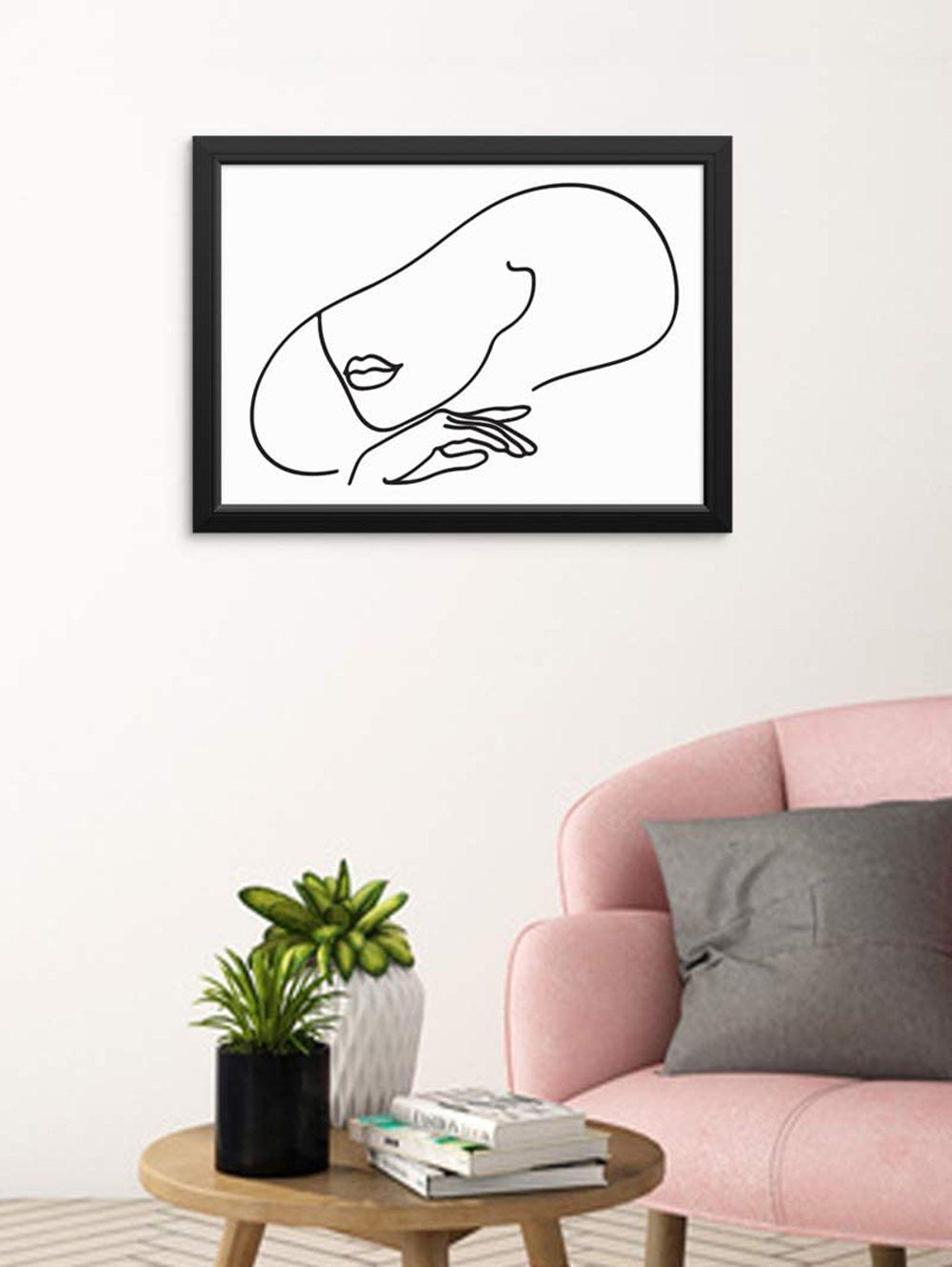 Unique Home Decoration Beauty Sketch Print Wall Poster  