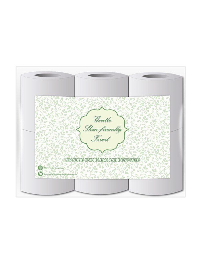 

Skin Clean Thick Soft Toilet Paper, Multi-a