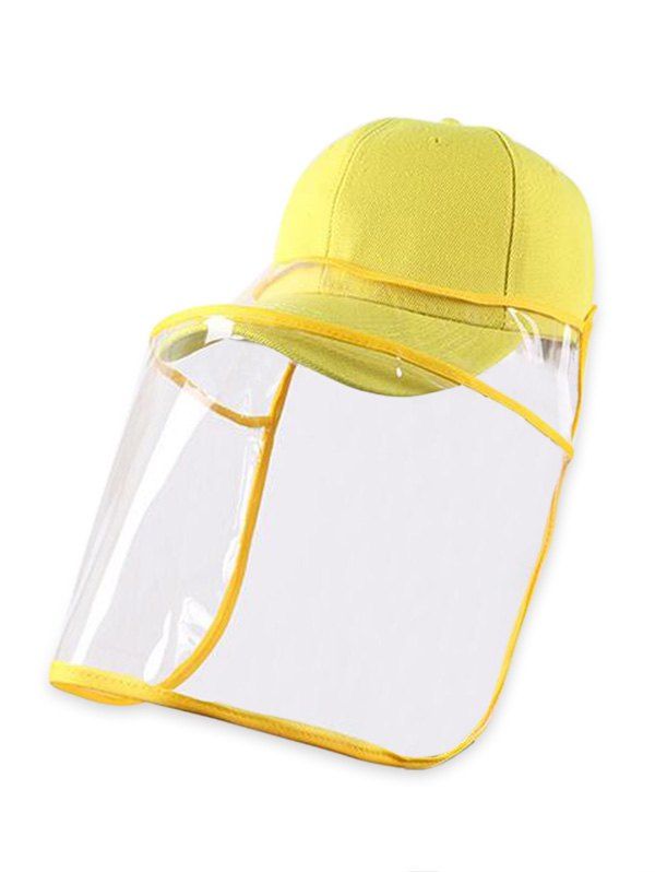 

Detachable Anti-spittle Baseball Cap, Yellow