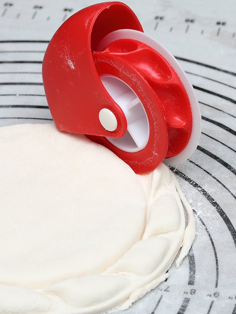 

Kitchen Tool Pastry Roller Cutting Wheel, White