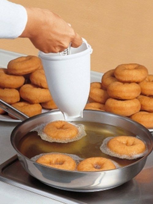 

Doughnut Donut Maker Machine Mold, White