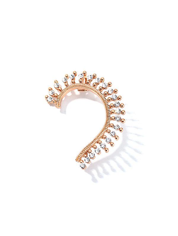 

Full Rhinestone Ear Cuff Earring, Gold