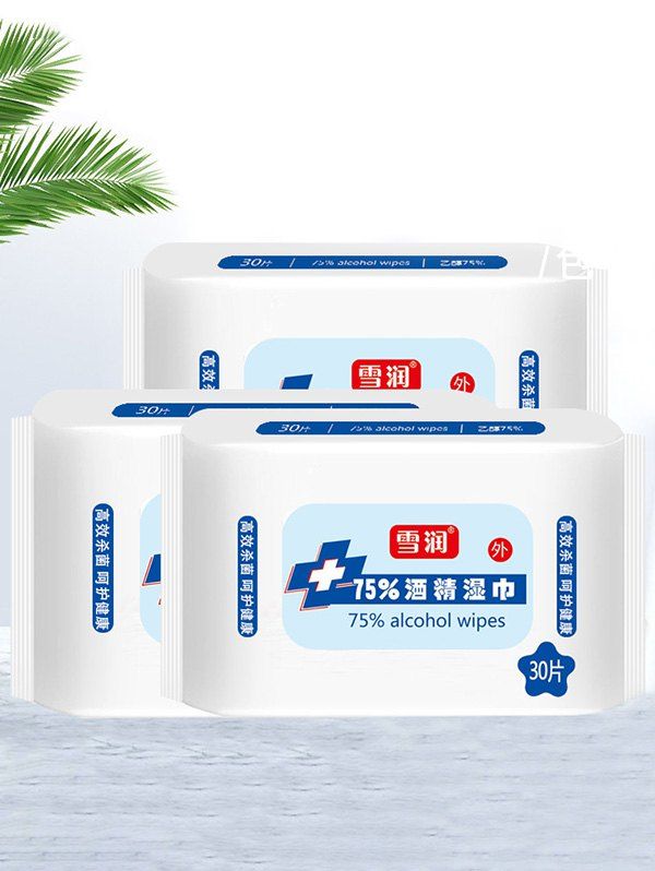 

75% Alcohol Disposable Wet Wipes, Multi-a