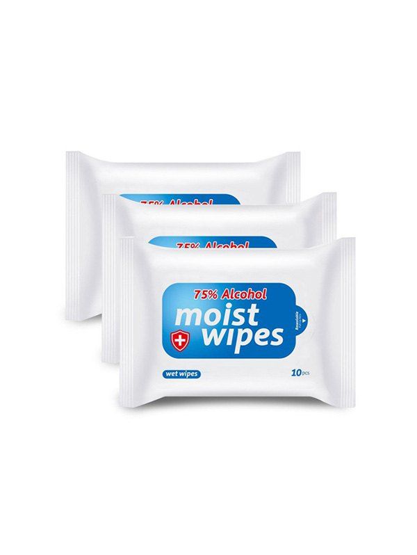 

75% Alcohol Disposable Wet Wipes, Multi-a