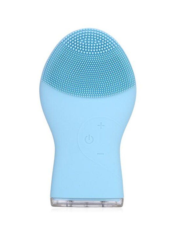 

Electronic Silica Gel Face Washing Tool, Powder blue