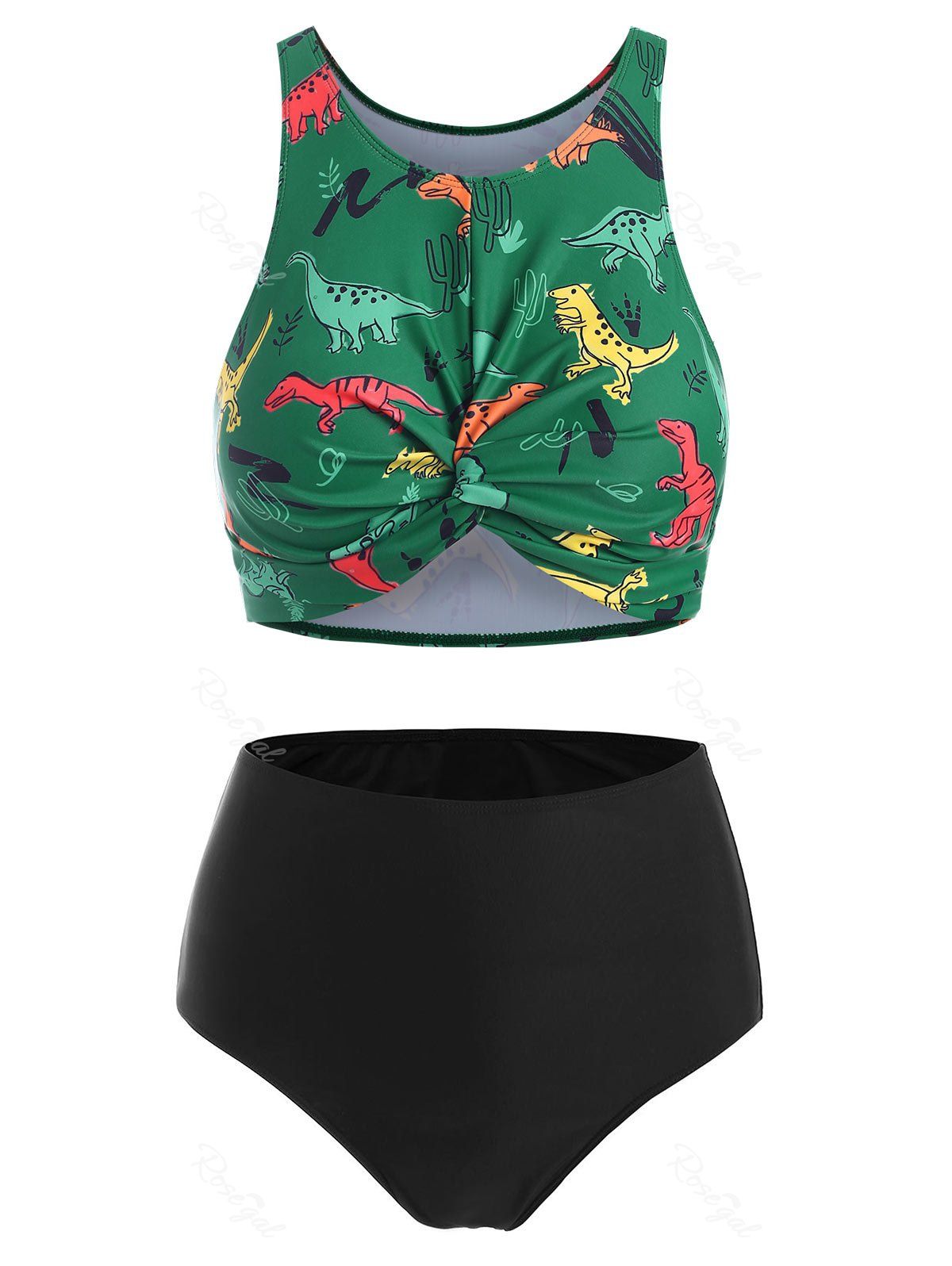 dinosaur print swimsuit