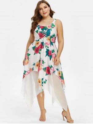 Page 5 - Plus Size Dresses | Women's Trendy, Lace, White & Black Plus ...