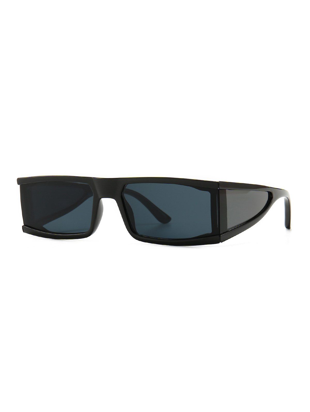

Outdoor One-piece Rectangle Sunglasses, Black