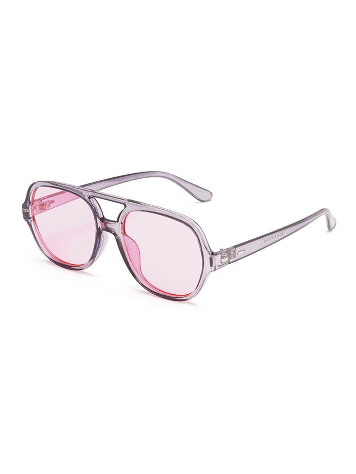 

Retro Bar Unisex Oversized Sunglasses, Pink
