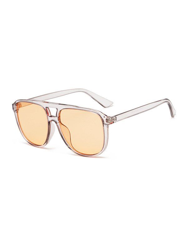 

Retro Oversized Driving Square Bar Sunglasses, Gray