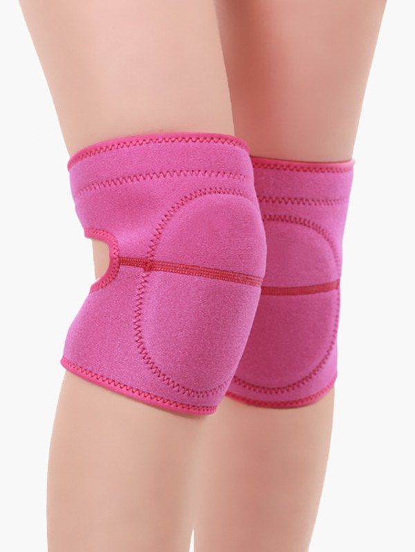 

Crashproof Dance Yoga Knee Caps, Deep pink