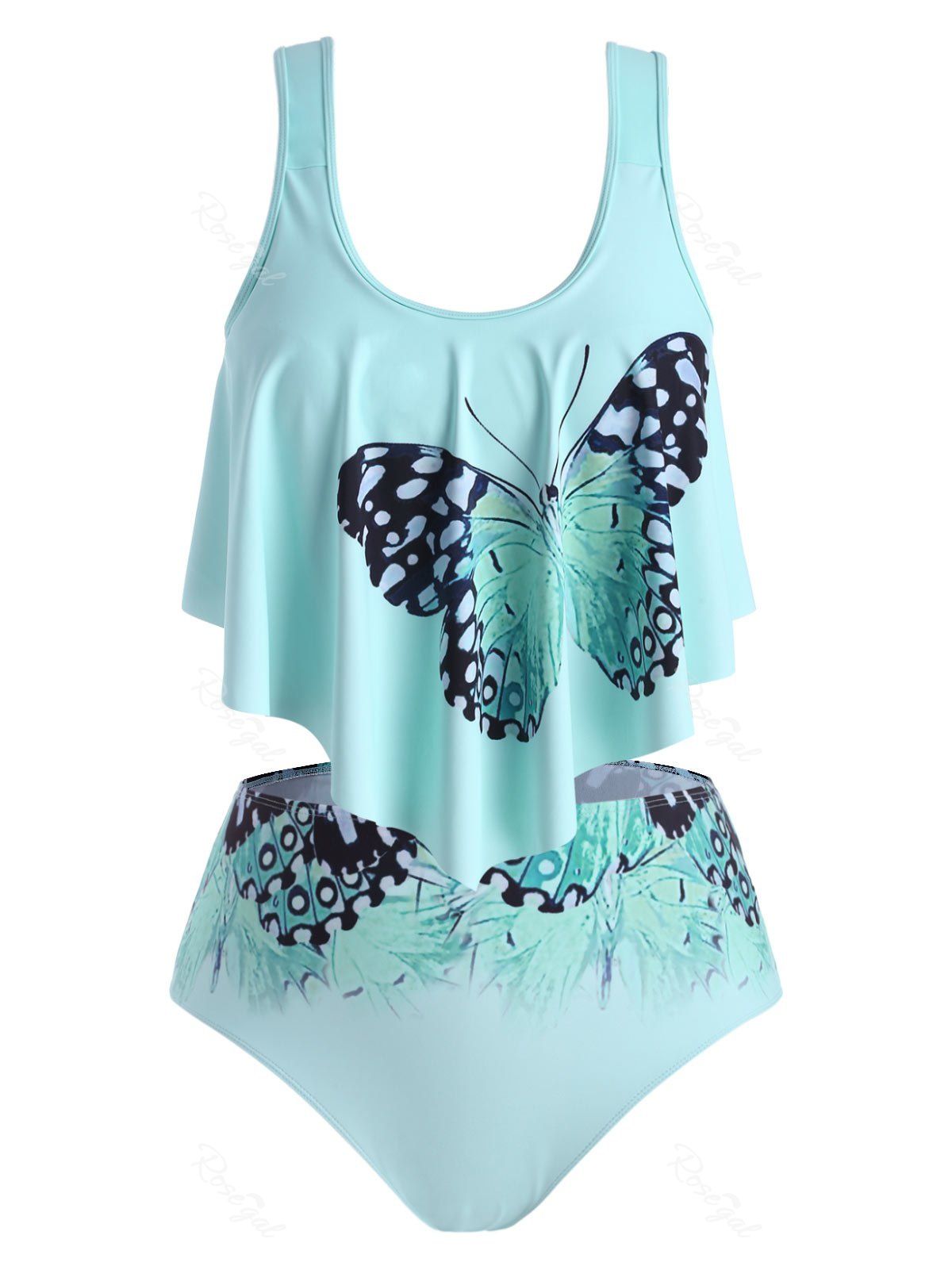 butterfly tankini swimsuit