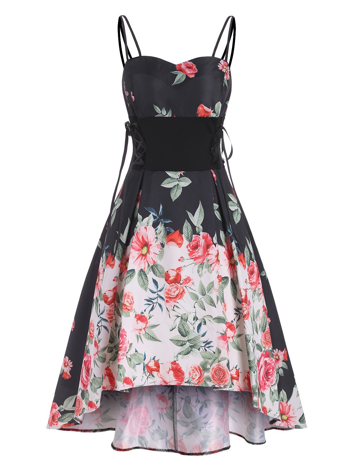 floral print party dress