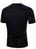 Faux Twinset Short Sleeve Turndown Collar T Shirt -  