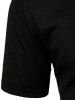 Faux Twinset Short Sleeve Turndown Collar T Shirt -  