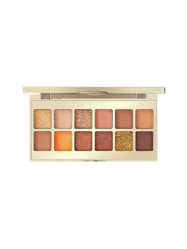 

12 Color Chinese Style Foggy Sparkling Eyeshadow Palette, #001