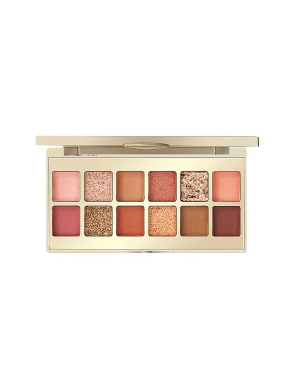 

12 Color Chinese Style Foggy Sparkling Eyeshadow Palette, #003
