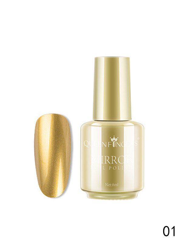 

Magical Mirror Effect Metallic Nail Polish, Gold