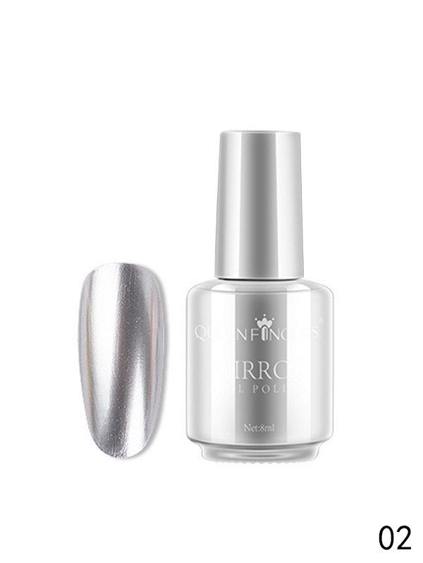 

Magical Mirror Effect Metallic Nail Polish, Silver