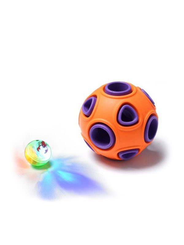 

Pet Toy Luminous Training Ball, Pumpkin orange