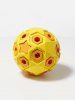 Layered Ball Shape Rubber Squeaky Dog Chew Toy -  