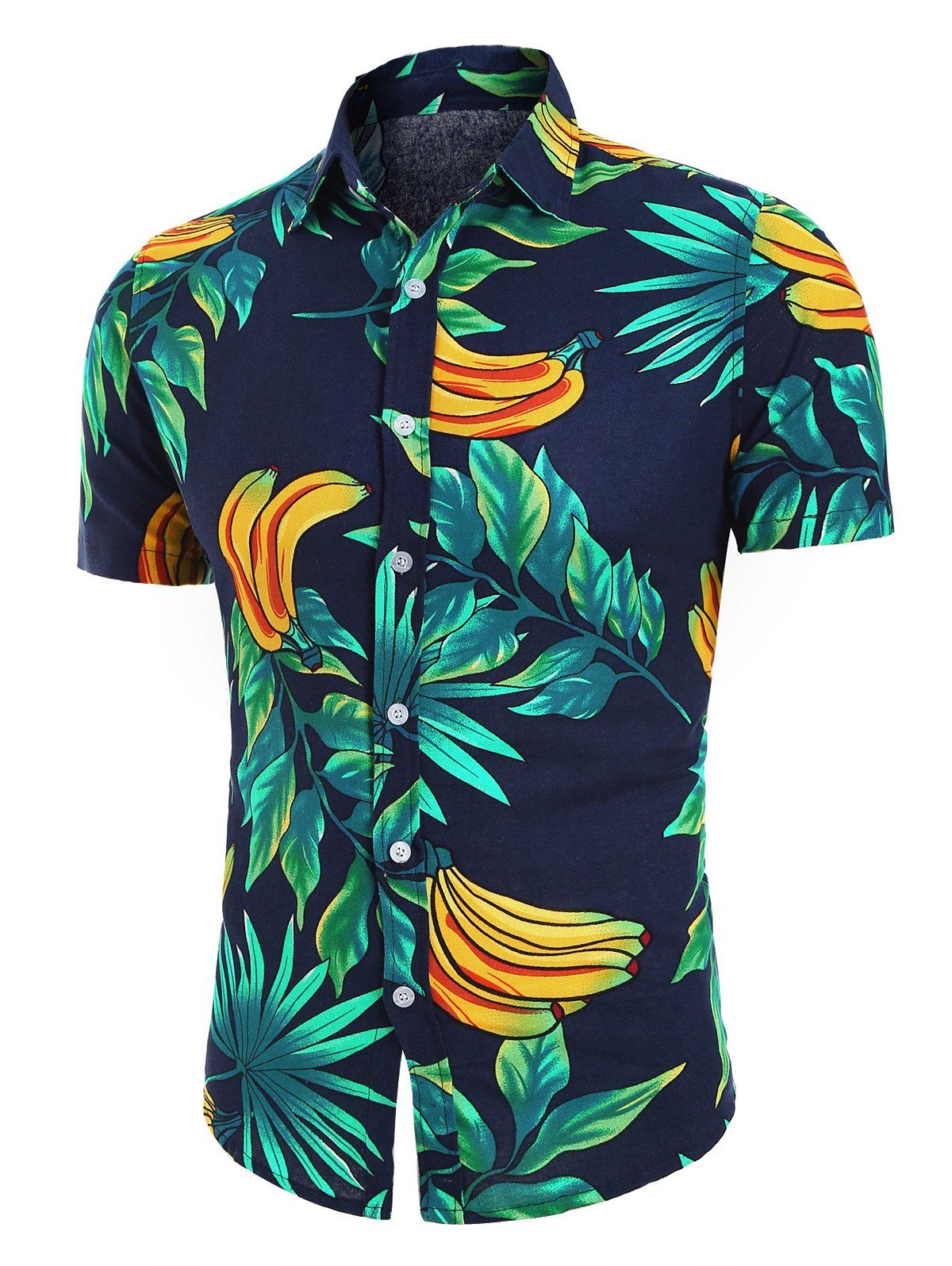 banana shirt button up