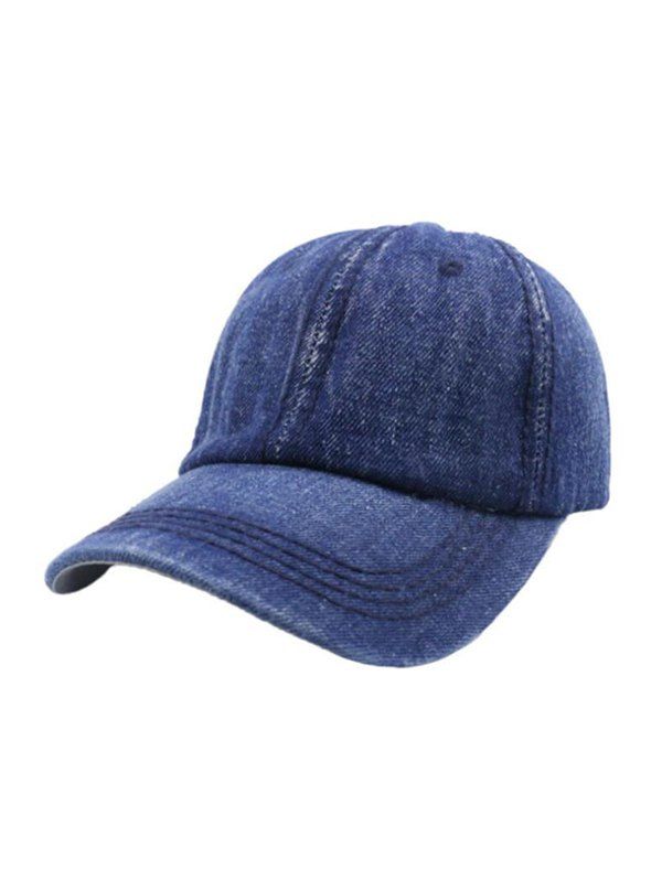 

Casual Denim Color Baseball Cap, Blue