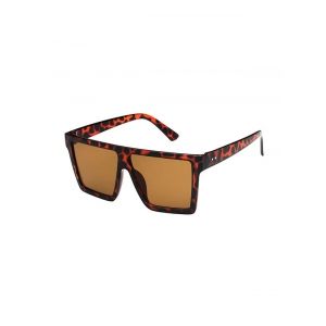 

Retro Square Oversized Sunglasses, Leopard
