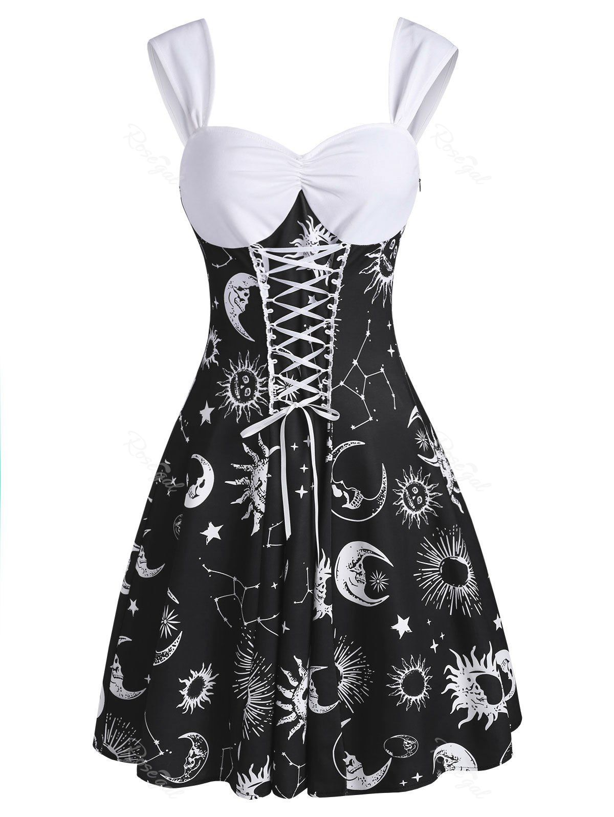 sun and stars dress