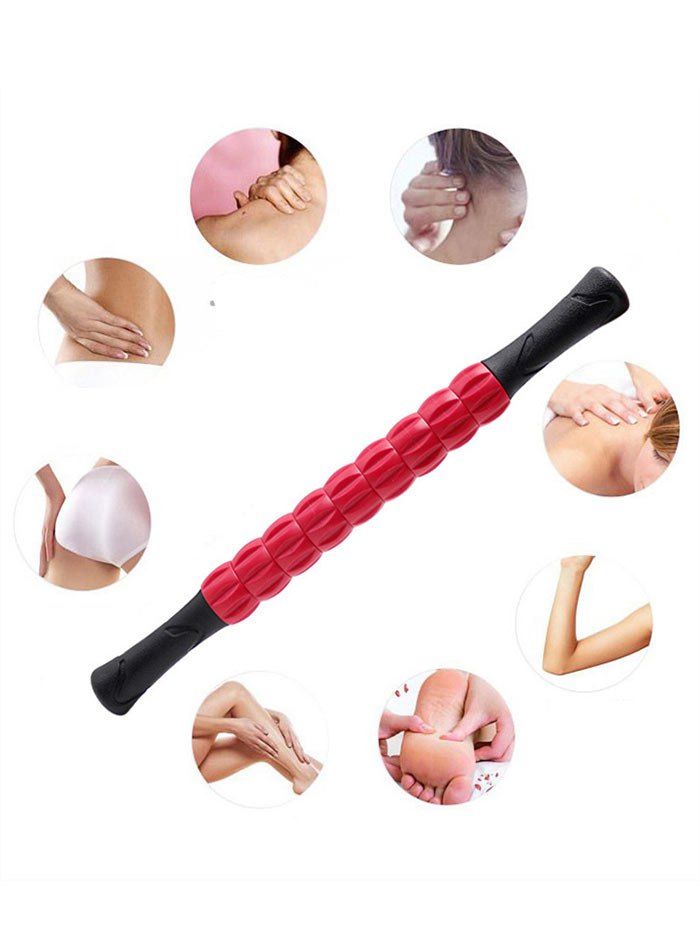 

Massager Fascia Gear Deep Muscle Fitness Yoga Wheel, Red