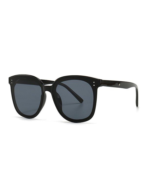 

UV Protection Retro Round Sunglasses, Black