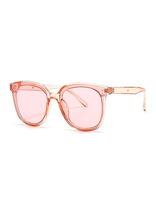 

UV Protection Retro Round Sunglasses, Pink