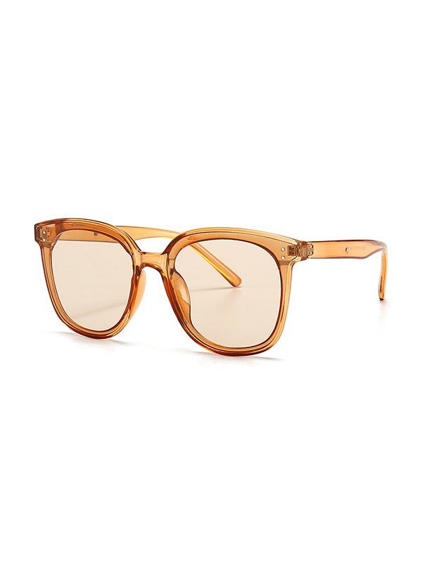 

UV Protection Retro Round Sunglasses, Tangerine