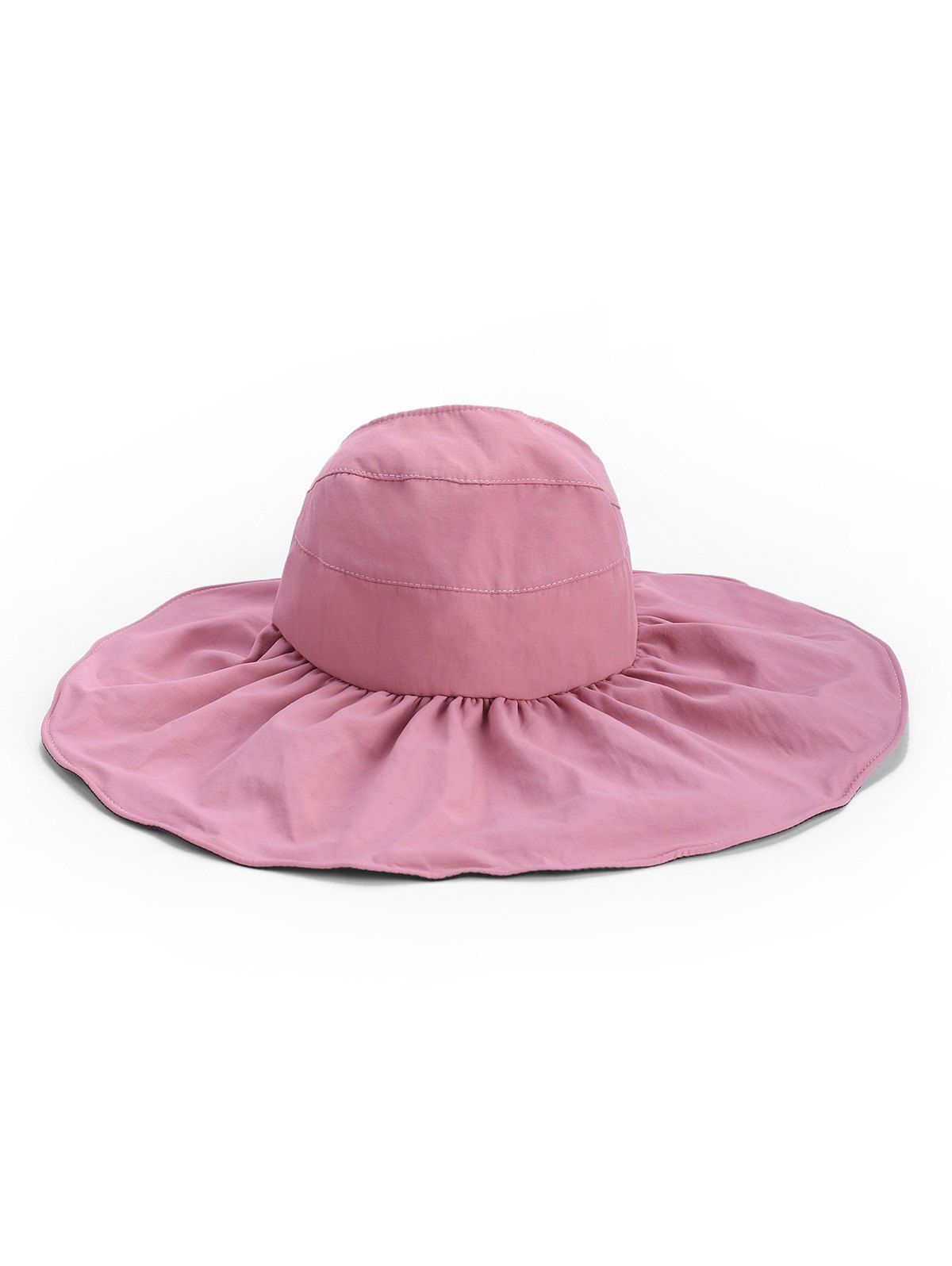 

Outdoor Wide Brim Sun Proof Visor Cap, Pink