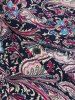 Floral Paisley Print Button Down Shirt -  