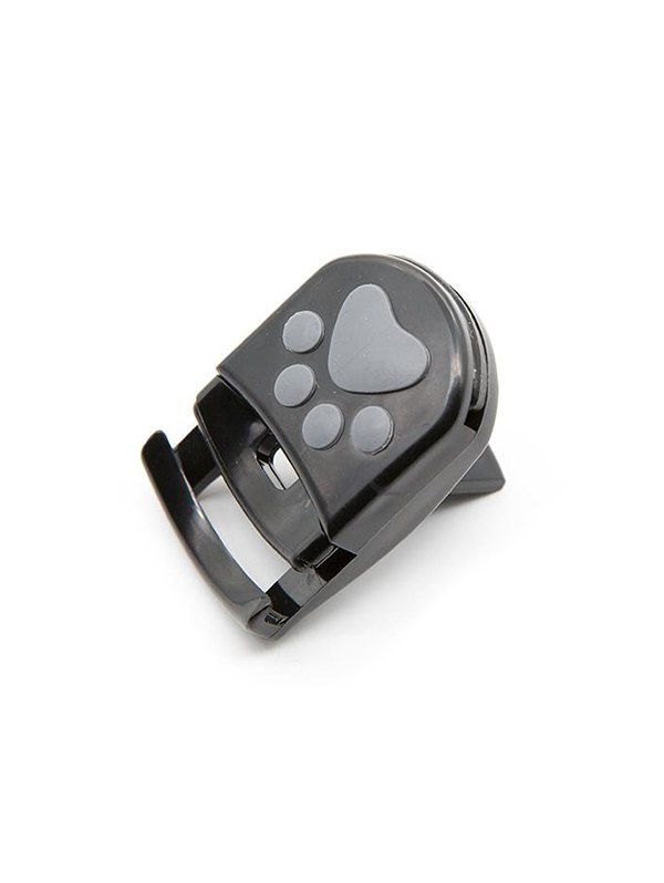 

Portable Bear Claw Pattern Mini Eyelash Curler, Black