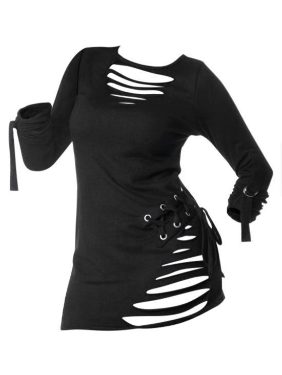 gothic t shirt dress