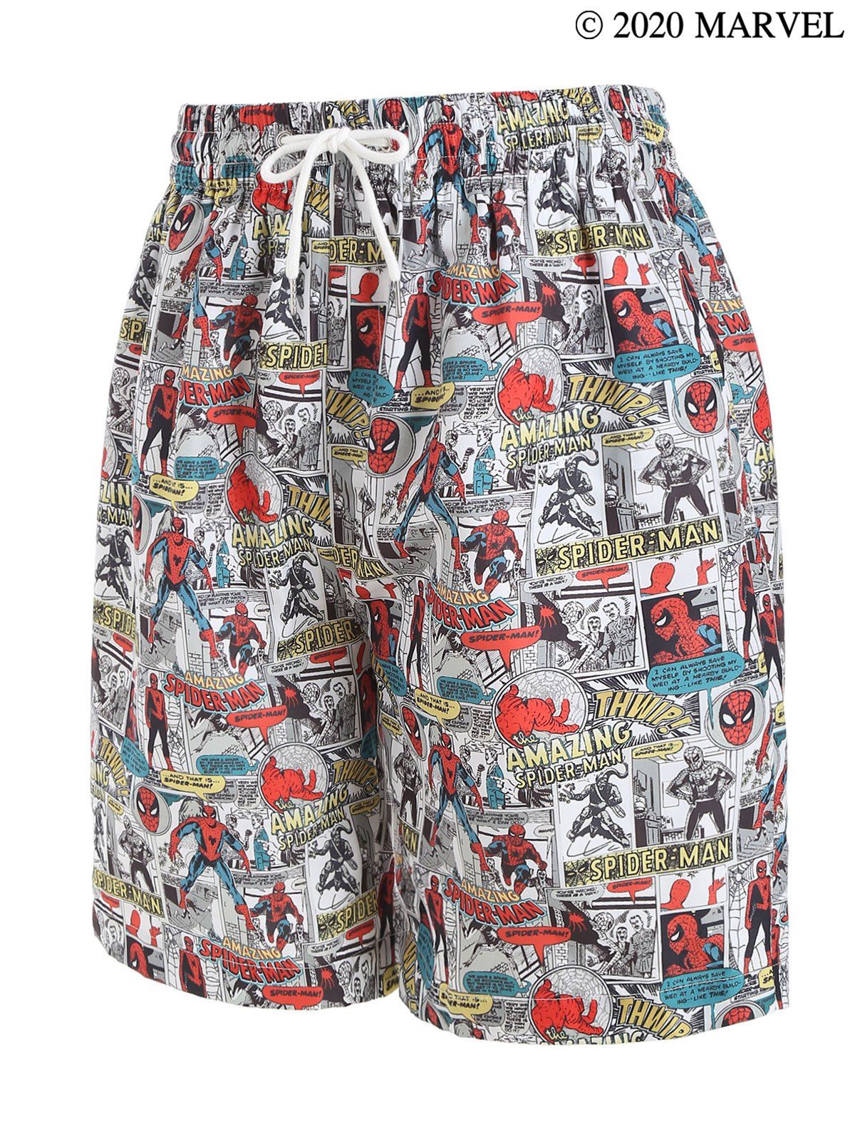 

Marvel Spider-Man Comics Print Shorts, Multi