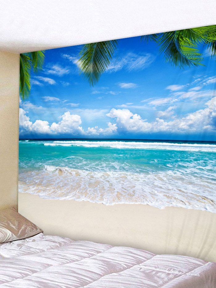 

Beachside Landscape Print Wall Art Tapestry, Multi