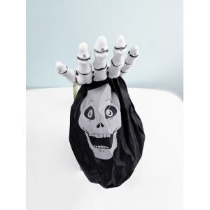 

Halloween Skull Pattern Skeleton Shape Candy Bags, Multi a