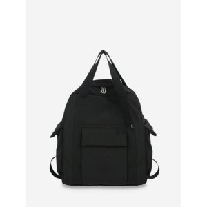 

Brief Waterproof Student Book Backpack, Black