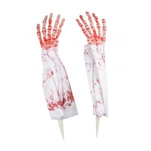 

Halloween Supplies Party Cosplay Scary Skeleton Hands, Multi a