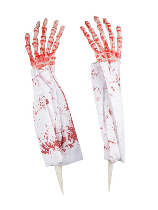 Fashion Halloween Supplies Party Cosplay Scary Skeleton Hands  