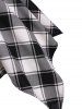 Plaid Skeleton Hand Handkerchief Corset Dress -  
