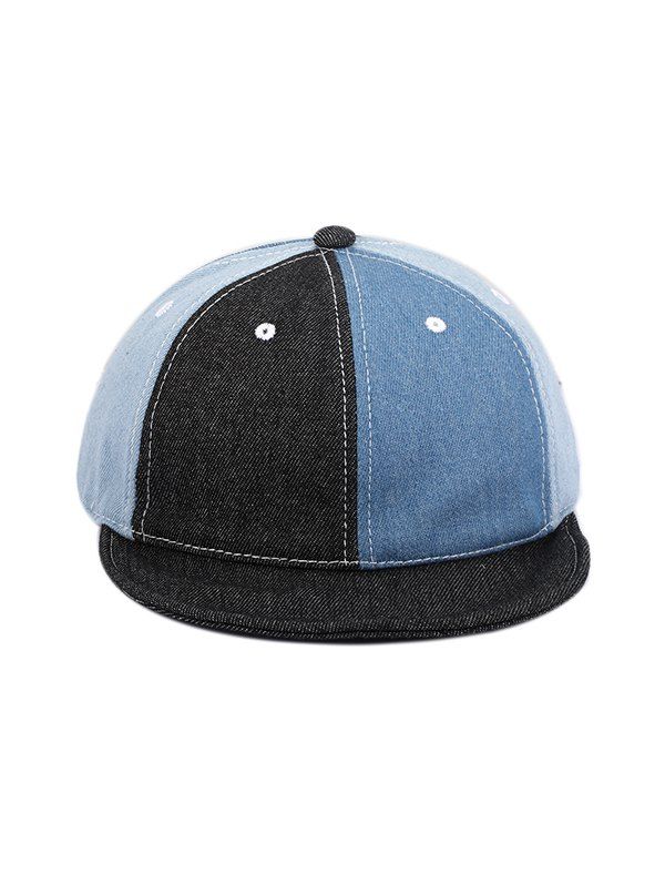 

Colorblock Denim Baseball Cap, Multi-a