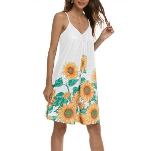 

Sunflower Pintuck Cami Dress, White
